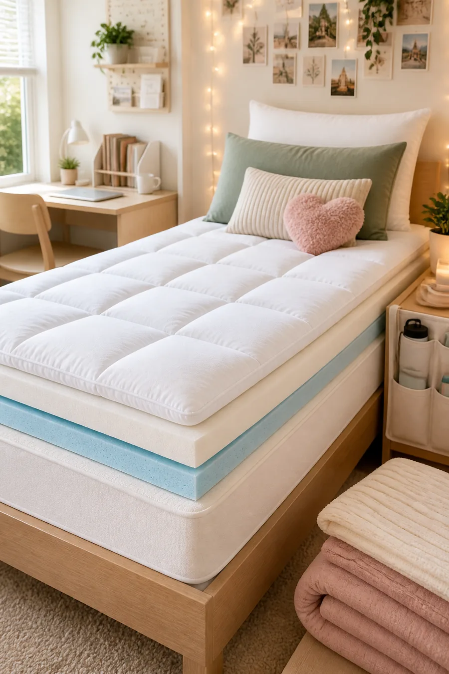 Dorm Bedding Ideas 2026: Twin XL Essentials for a Cozy College Bed product idea 1